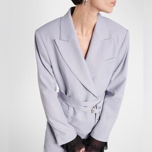 Brand new! Acne Studios Women's Gray Belted Jacket new with tags large